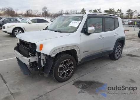 2015 Jeep Renegade Limited z USA, uszkodzony, nr VIN ZACCJBDT9FPB37600